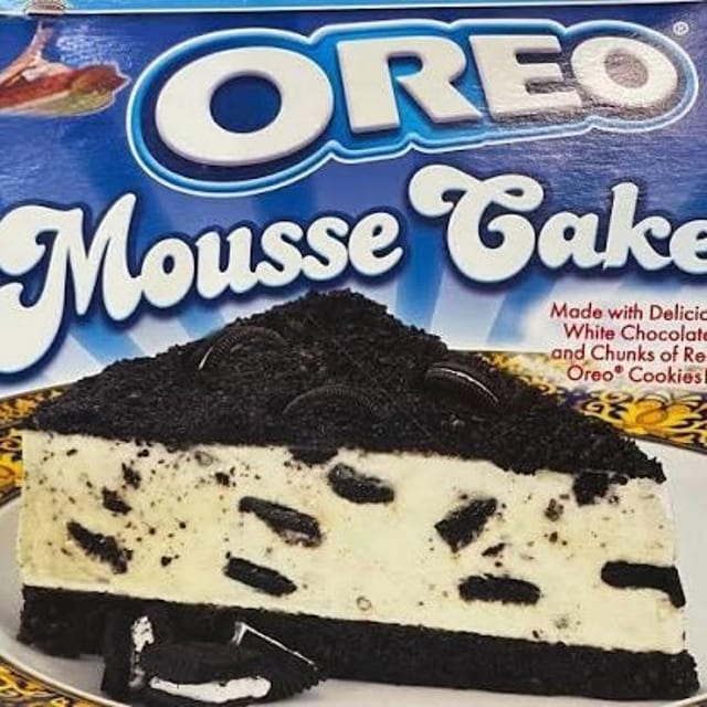 Oreo Mousse Cake.