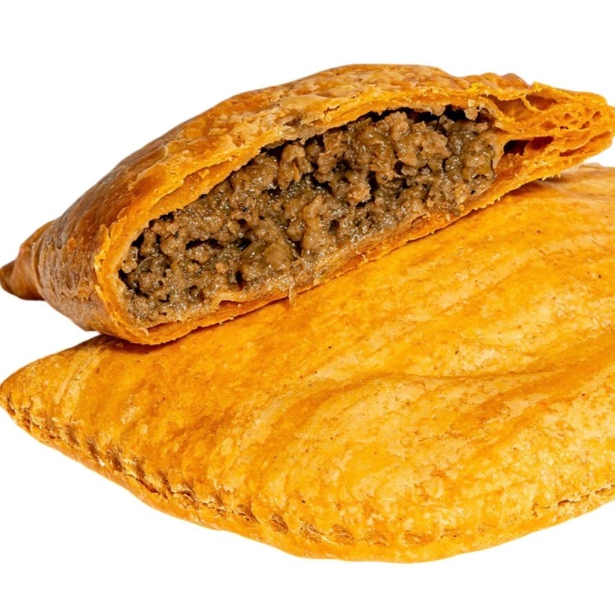 Jamaican beef patty.