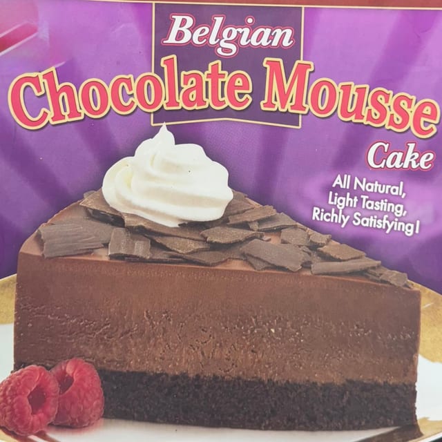 Belgian Chocolate Mousse.
