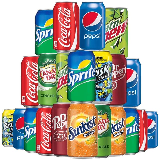 Canned Soda.