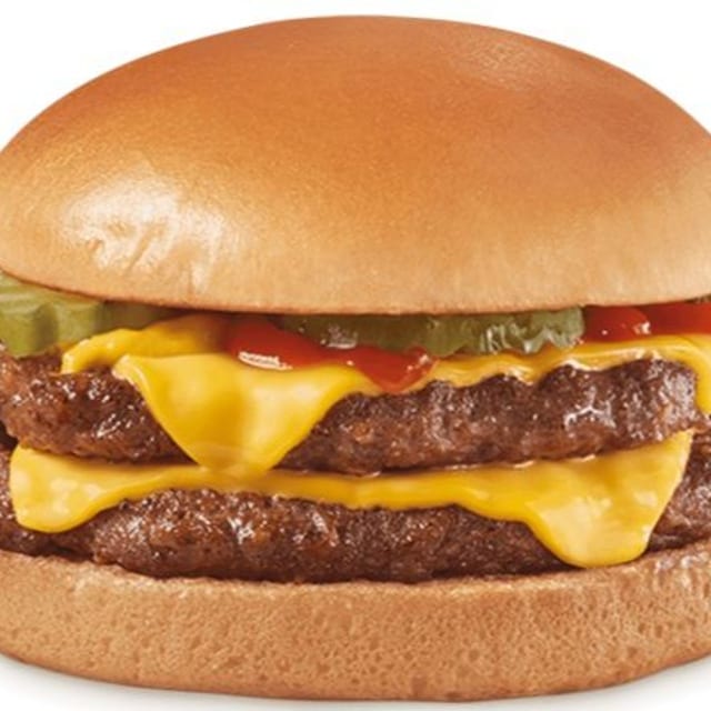 Double Cheese Burger.