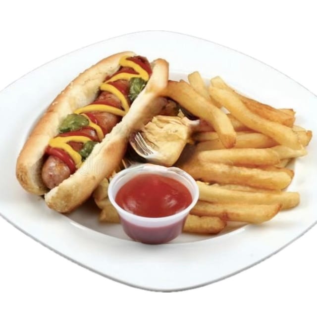 Kids Beef Hot Dog.