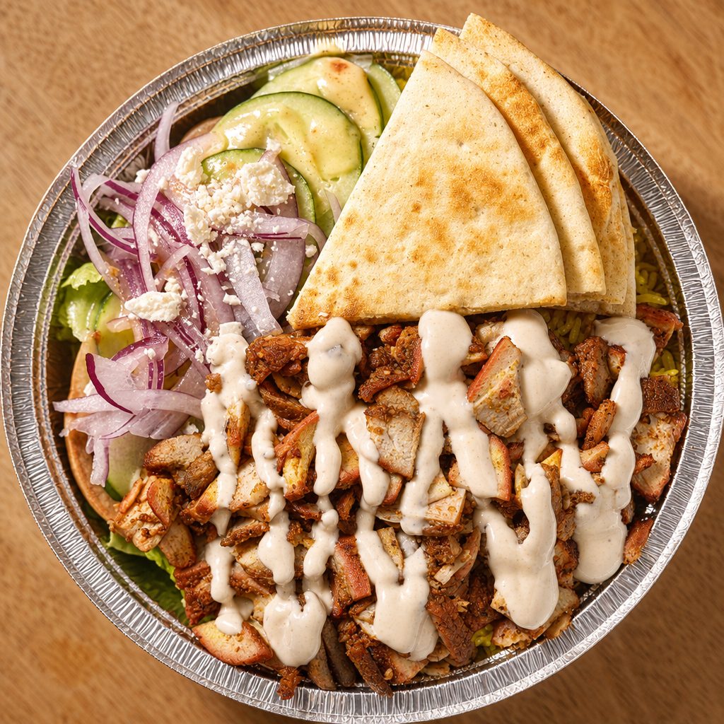 Gyro Over Rice.