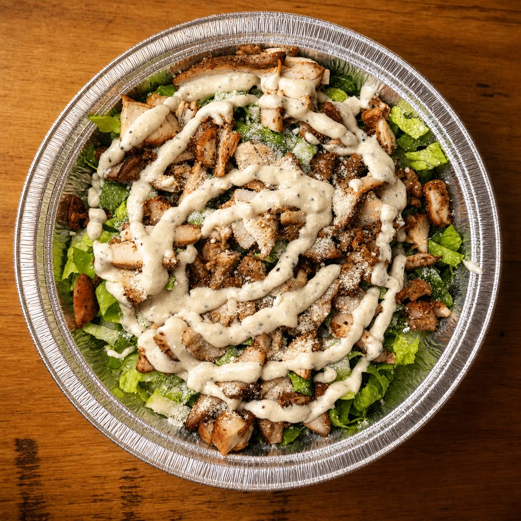 Chicken Caesar Salad Bowl.