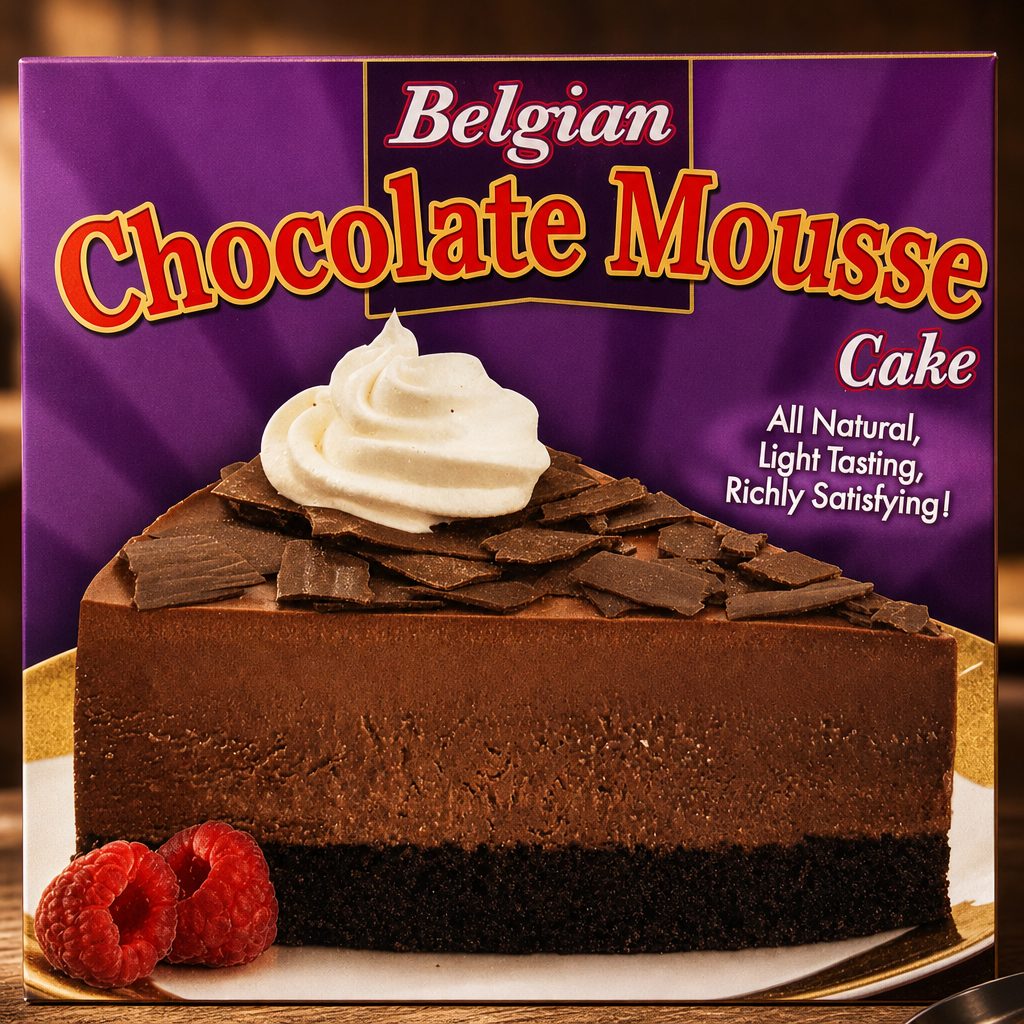 Belgian Chocolate Mousse.