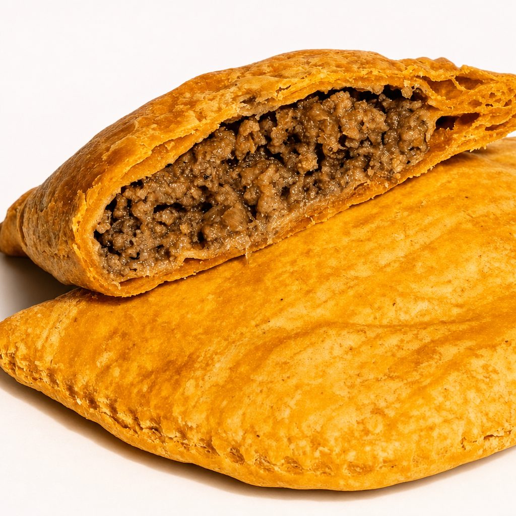 Jamaican beef patty.