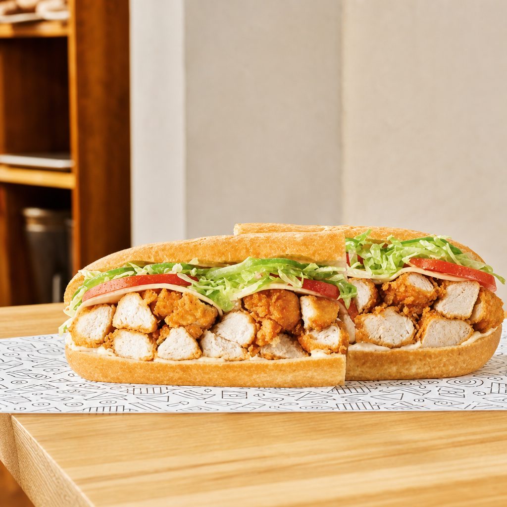 Crispy Chicken Sandwich.