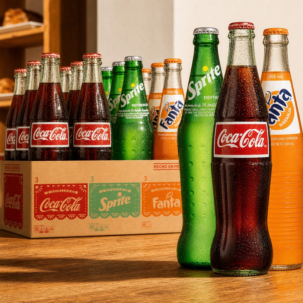 Glass Bottled Drink.